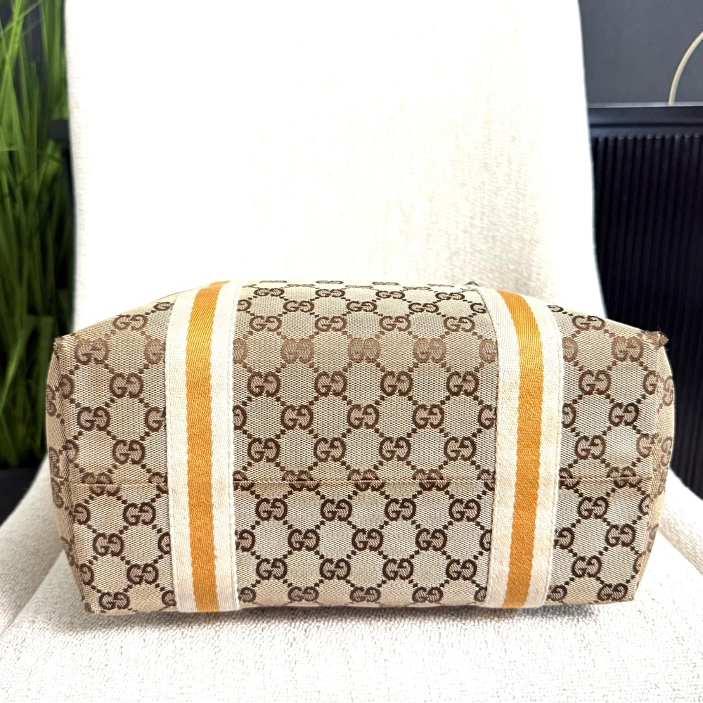 Authentic Gucci tote bag brown monogram canvas - Picture 12 of 16